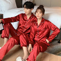 Luxury Silk Satin Couple's Pajama Set™