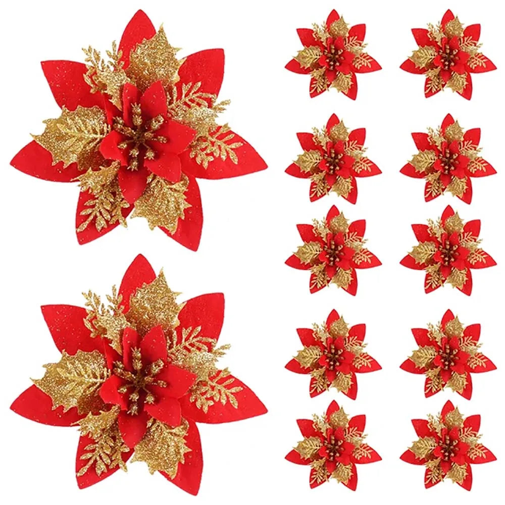 Elegant Christmas Flower Ornaments™