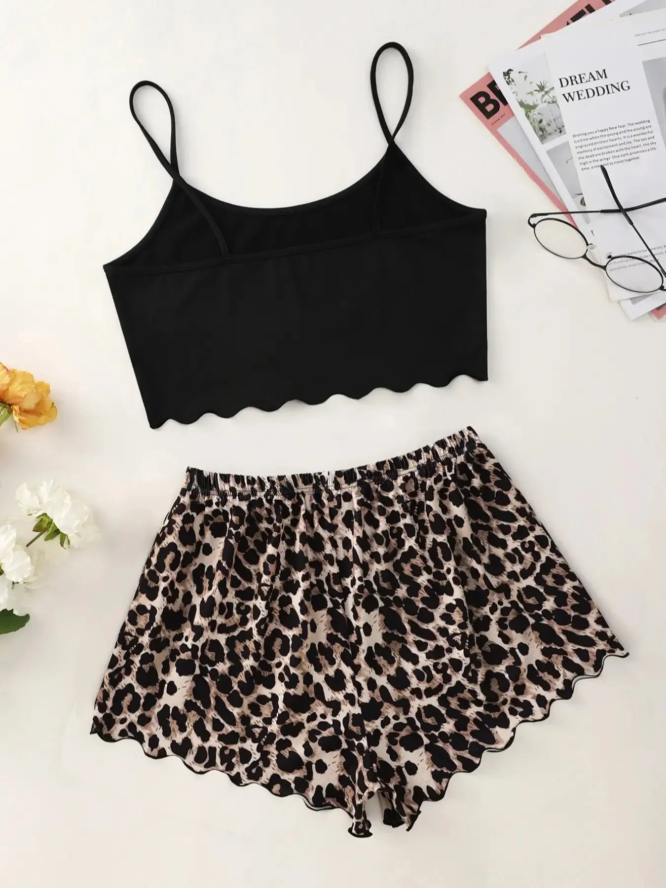 Luxury Leopard Print Sleepwear Set™