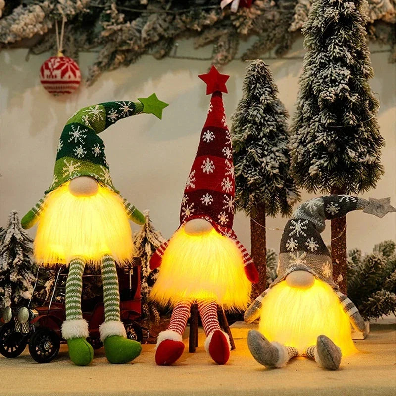 Whimsical LED Gnome Ornaments™