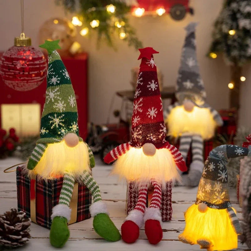 Whimsical LED Gnome Ornaments™