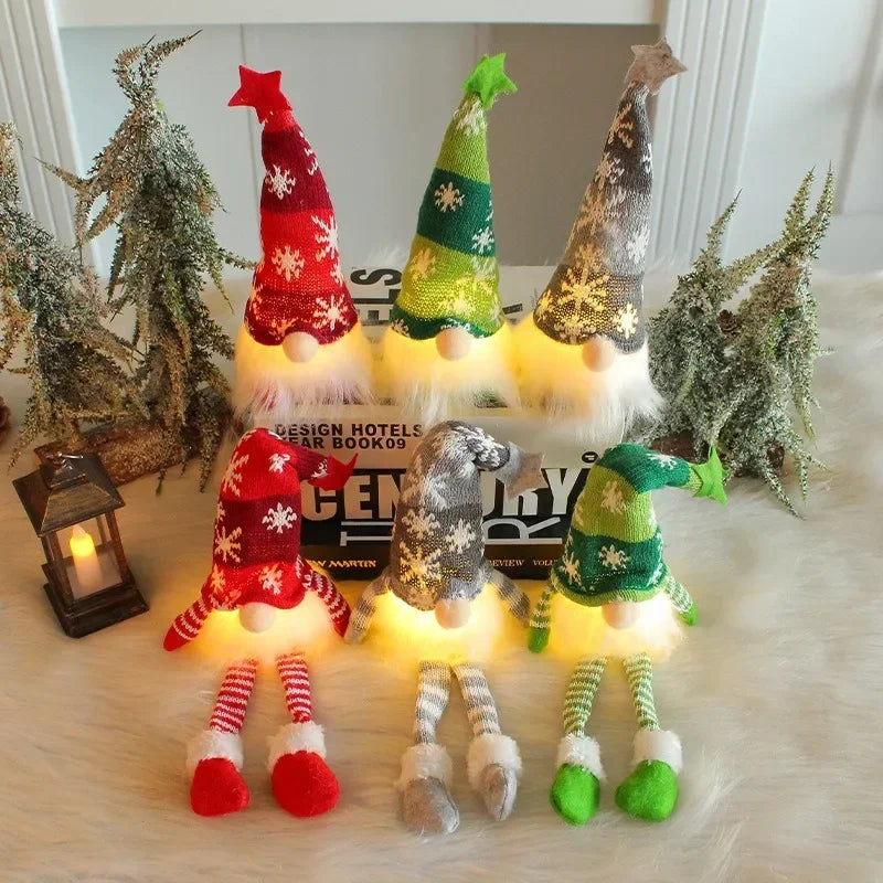 Whimsical LED Gnome Ornaments™