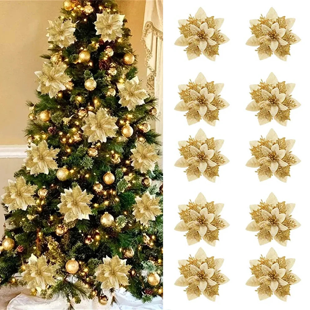 Elegant Christmas Flower Ornaments™