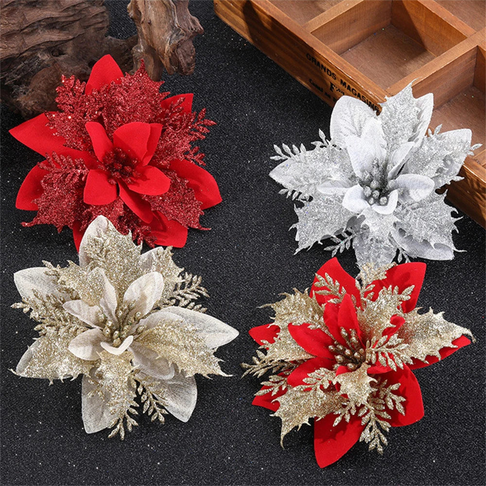 Elegant Christmas Flower Ornaments™