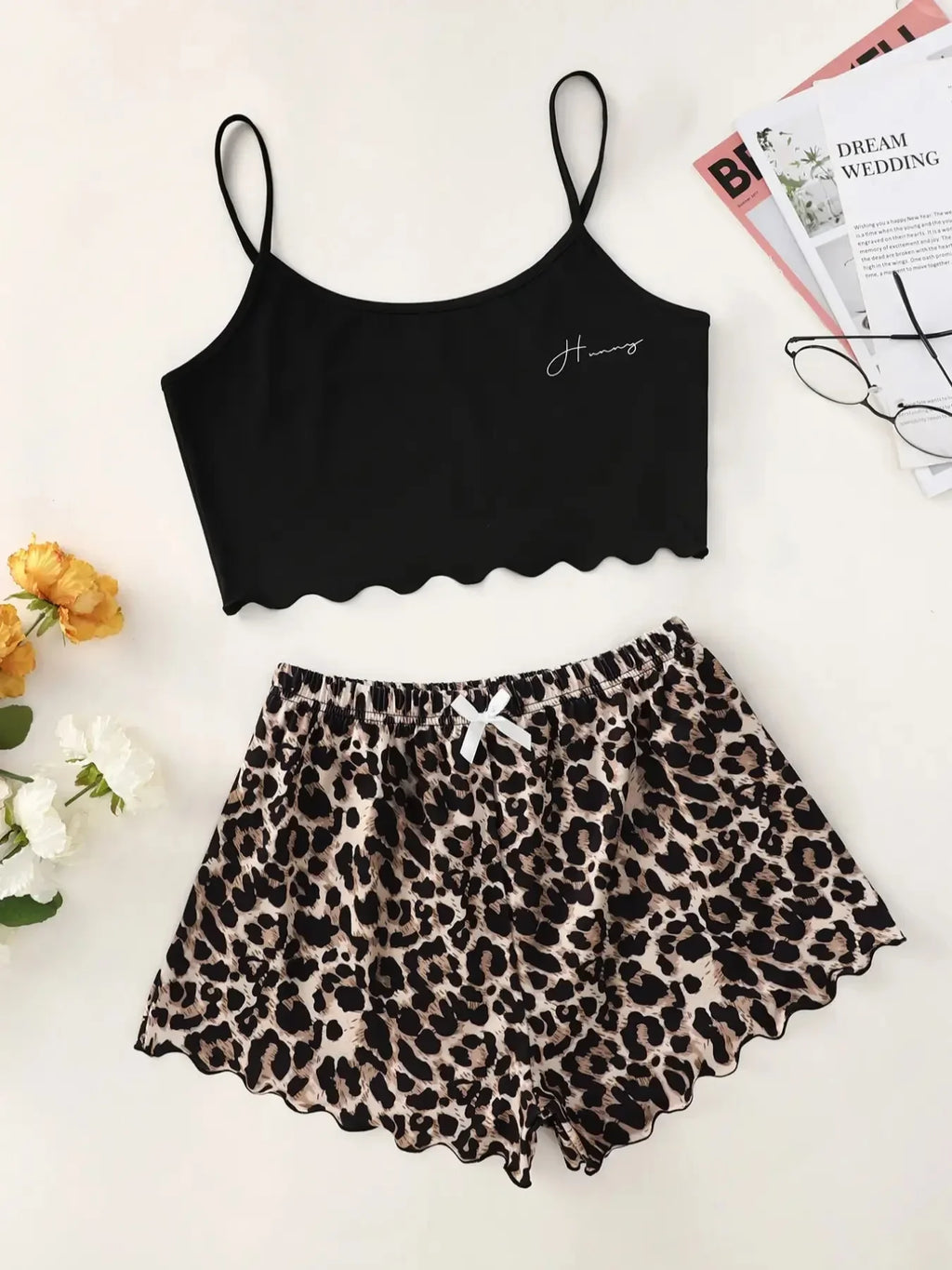 Luxury Leopard Print Sleepwear Set™